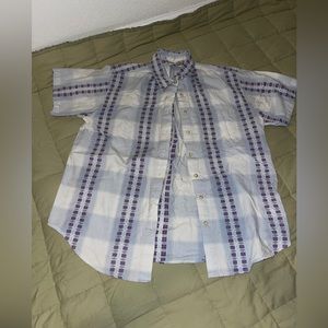 Oversized button up